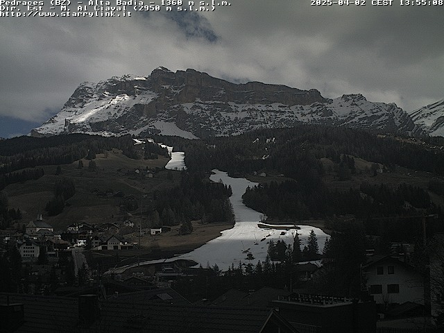 Pedraces (Val Badia) - Click per dati Meteo